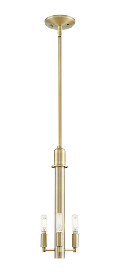 Arcadia Three Light Mini Pendant in Antique Brass (405|716-3S-AB)