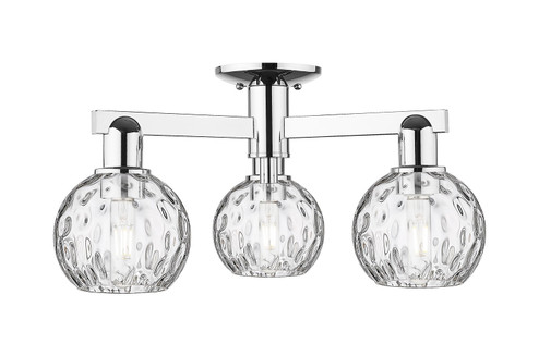Arcadia Three Light Semi-Flush Mount in Polished Chrome (405|716-3F-PC-G1215-6)