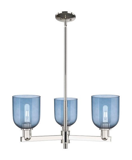 Arcadia Three Light Pendant in Polished Nickel (405|716-3CR-PN-G558-6BL)