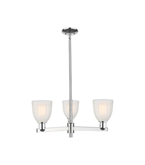 Arcadia Three Light Pendant in Polished Chrome (405|716-3CR-PC-G441)
