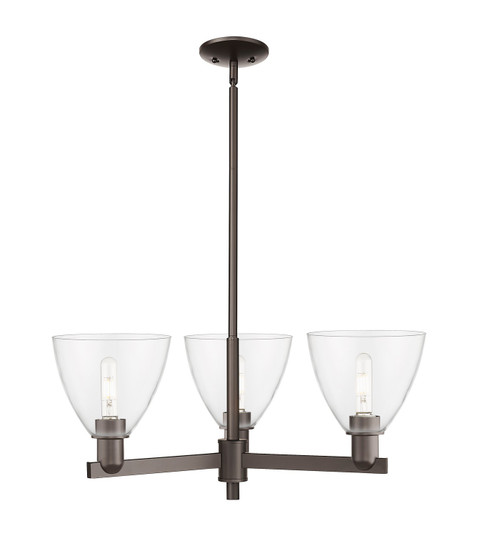 Arcadia Three Light Pendant in Oil Rubbed Bronze (405|716-3CR-OB-GBD-752)