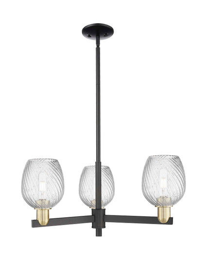 Arcadia Three Light Pendant in Black Antique Brass (405|716-3CR-BAB-G292)