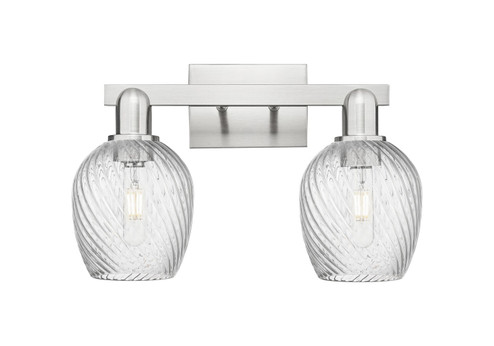 Arcadia Two Light Bath Vanity in Brushed Satin Nickel (405|716-2W-SN-G292)