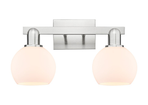 Arcadia Two Light Bath Vanity in Brushed Satin Nickel (405|716-2W-SN-G121-6)