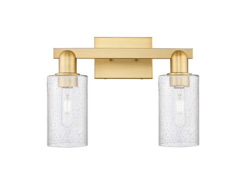 Arcadia Two Light Bath Vanity in Satin Gold (405|716-2W-SG-G804)
