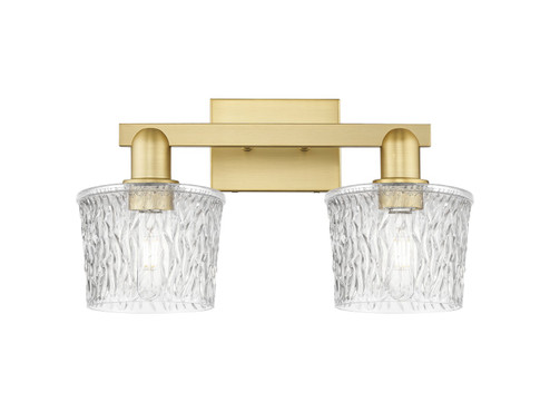 Arcadia Two Light Bath Vanity in Satin Gold (405|716-2W-SG-G402)