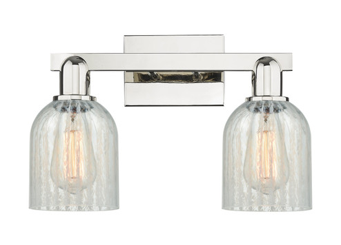 Arcadia Two Light Bath Vanity in Polished Nickel (405|716-2W-PN-G2511)