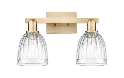 Arcadia Two Light Bath Vanity in Champagne Bronze (405|716-2W-CB-G442)