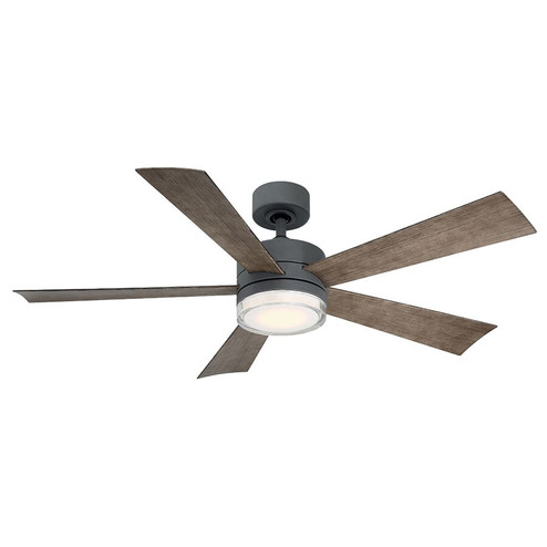 Wynd 52''Ceiling Fan in Graphite/Weathered Gray (441|FR-W1801-52L35GHWG)