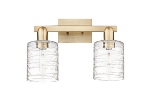 Arcadia Two Light Bath Vanity in Champagne Bronze (405|716-2W-CB-G1113)