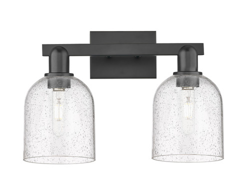 Arcadia Two Light Bath Vanity in Matte Black (405|716-2W-BK-G558-6SDY)