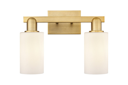 Arcadia Two Light Bath Vanity in Brushed Brass (405|716-2W-BB-G801)