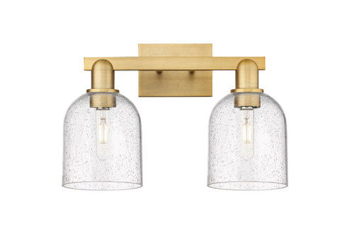 Arcadia Two Light Bath Vanity in Brushed Brass (405|716-2W-BB-G558-6SDY)