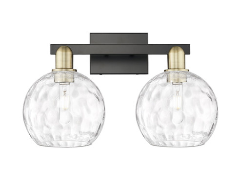 Arcadia Two Light Bath Vanity in Black Antique Brass (405|716-2W-BAB-G1215-8)