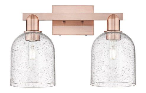 Arcadia Two Light Bath Vanity in Antique Copper (405|716-2W-AC-G558-6SDY)