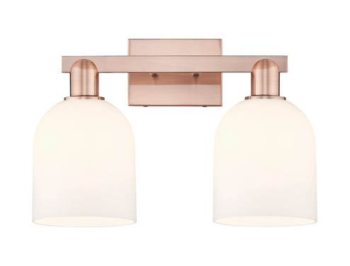 Arcadia Two Light Bath Vanity in Antique Copper (405|716-2W-AC-G558-6GWH)