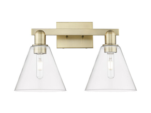 Arcadia Two Light Bath Vanity in Antique Brass (405|716-2W-AB-GBC-82)