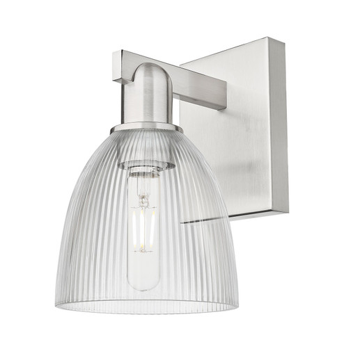Arcadia One Light Wall Sconce in Brushed Satin Nickel (405|716-1W-SN-G382)