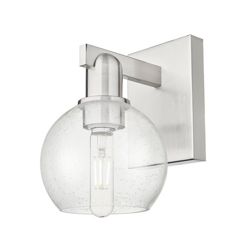 Arcadia One Light Wall Sconce in Brushed Satin Nickel (405|716-1W-SN-G124-6)