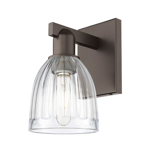 Arcadia One Light Wall Sconce in Oil Rubbed Bronze (405|716-1W-OB-G442)