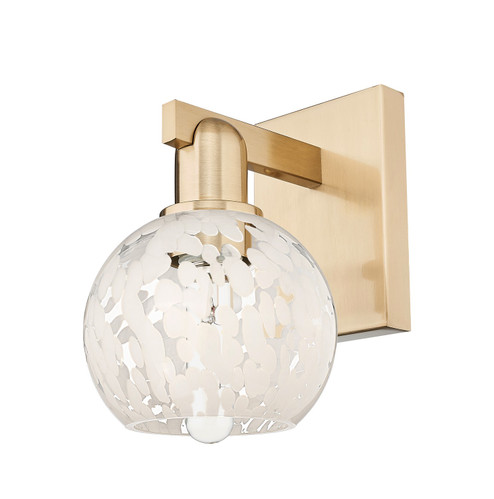 Arcadia One Light Wall Sconce in Champagne Bronze (405|716-1W-CB-G1216-6WM)