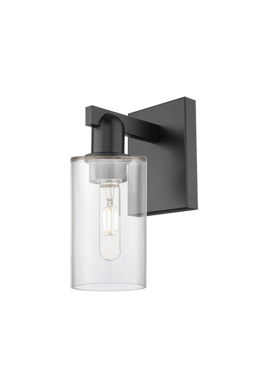 Arcadia One Light Wall Sconce in Matte Black (405|716-1W-BK-G802)