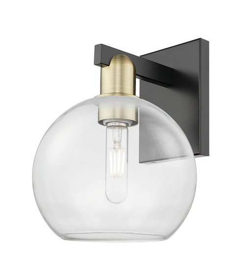 Arcadia One Light Wall Sconce in Black Antique Brass (405|716-1W-BAB-G122-8)