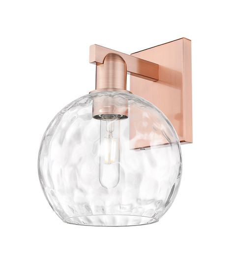 Arcadia One Light Wall Sconce in Antique Copper (405|716-1W-AC-G1215-8)