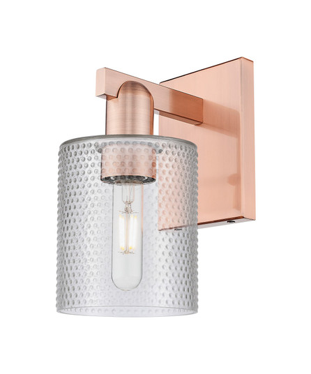 Arcadia One Light Wall Sconce in Antique Copper (405|716-1W-AC-G112)