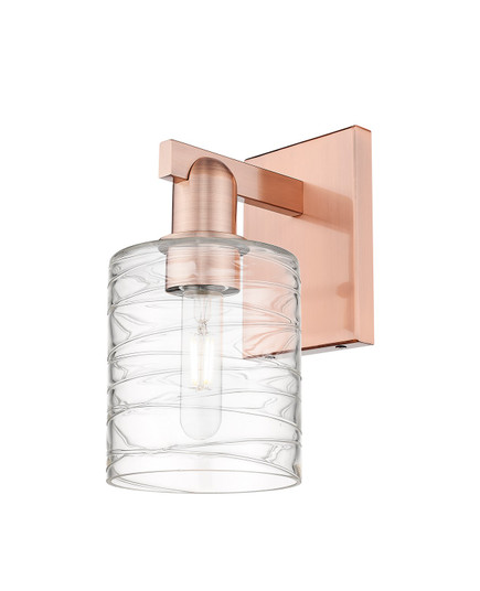 Arcadia One Light Wall Sconce in Antique Copper (405|716-1W-AC-G1113)