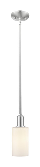 Arcadia One Light Mini Pendant in Brushed Satin Nickel (405|716-1S-SN-G801)