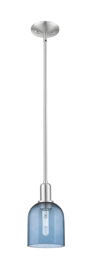 Arcadia One Light Mini Pendant in Brushed Satin Nickel (405|716-1S-SN-G558-6BL)