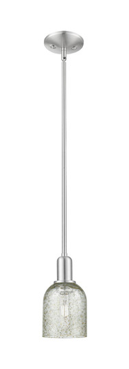 Arcadia One Light Mini Pendant in Brushed Satin Nickel (405|716-1S-SN-G259)