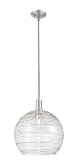 Arcadia One Light Mini Pendant in Brushed Satin Nickel (405|716-1S-SN-G1213-14CL)