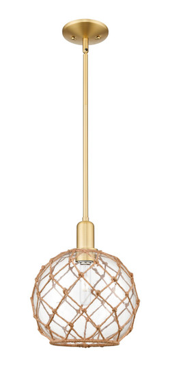 Arcadia One Light Mini Pendant in Satin Gold (405|716-1S-SG-G122-10RB)