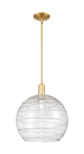 Arcadia One Light Mini Pendant in Satin Gold (405|716-1S-SG-G1213-14CL)