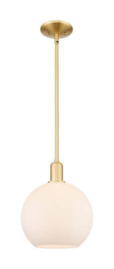 Arcadia One Light Mini Pendant in Satin Gold (405|716-1S-SG-G121-10)