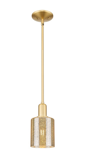 Arcadia One Light Mini Pendant in Satin Gold (405|716-1S-SG-G116)