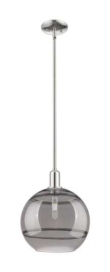 Arcadia One Light Mini Pendant in Polished Nickel (405|716-1S-PN-G556-12SM)