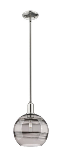 Arcadia One Light Mini Pendant in Polished Nickel (405|716-1S-PN-G556-10SM)