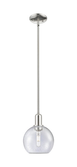 Arcadia One Light Mini Pendant in Polished Nickel (405|716-1S-PN-G124-8)