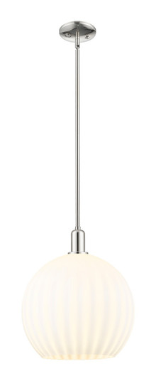 Arcadia One Light Mini Pendant in Polished Nickel (405|716-1S-PN-G1217-14WV)