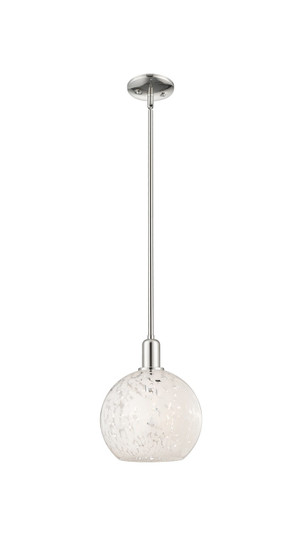 Arcadia One Light Mini Pendant in Polished Nickel (405|716-1S-PN-G1216-10WM)