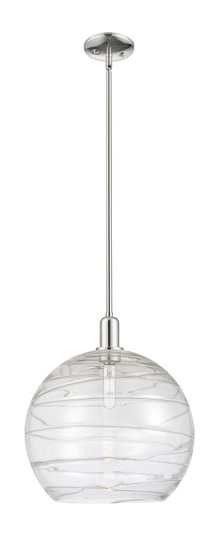 Arcadia One Light Mini Pendant in Polished Nickel (405|716-1S-PN-G1213-14CL)