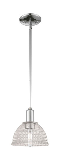 Arcadia One Light Mini Pendant in Polished Chrome (405|716-1S-PC-G422)