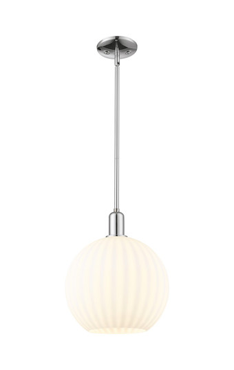 Arcadia One Light Mini Pendant in Polished Chrome (405|716-1S-PC-G1217-12WV)
