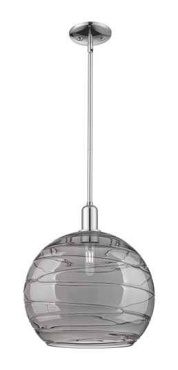 Arcadia One Light Mini Pendant in Polished Chrome (405|716-1S-PC-G1213-14SM)