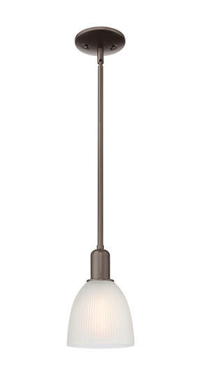 Arcadia One Light Mini Pendant in Oil Rubbed Bronze (405|716-1S-OB-G381)