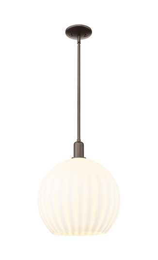 Arcadia One Light Mini Pendant in Oil Rubbed Bronze (405|716-1S-OB-G1217-14WV)