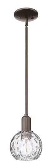 Arcadia One Light Mini Pendant in Oil Rubbed Bronze (405|716-1S-OB-G1215-6)